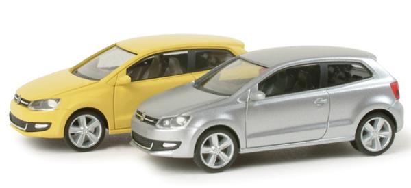 VW Polo 2-türig, reflexsilber-metallic