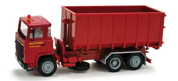 Scania 111 Abrollcontainer-LKW "Circus Krone"