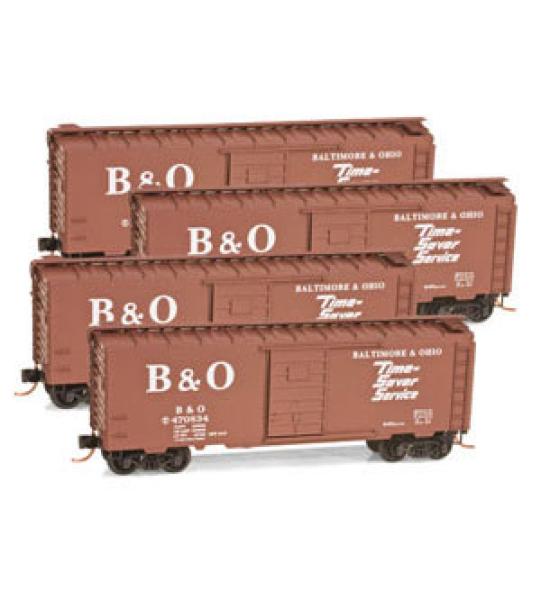 40´ Box Cars - Baltimore & Ohio