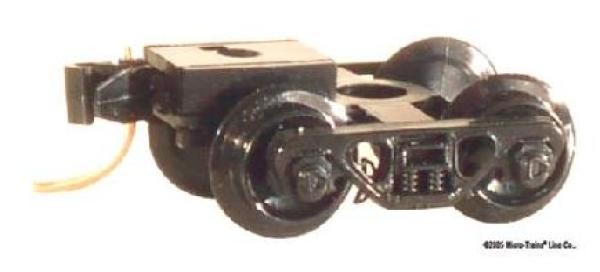 Roller Bearing Trucks with short extension couplers