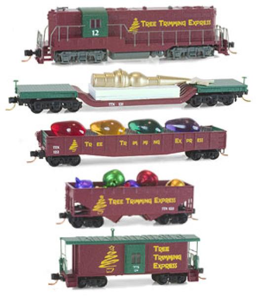 Tree Timming Express Christmans Train Set