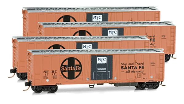 51´ Rib side mechanical Reefer - Atchison Topeka & Santa Fe