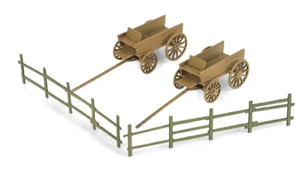 Civil War Era Wagons & Fencing Kit