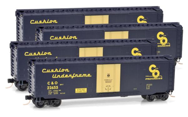 50' Box Cars - Chesapeake & Ohio