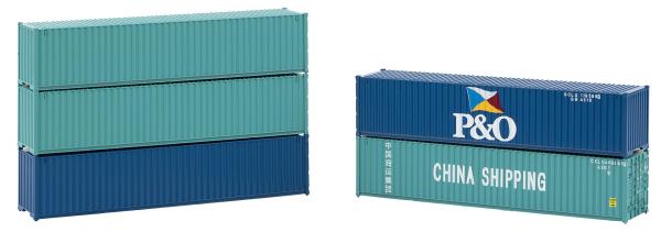 40' Container, 5er-Set