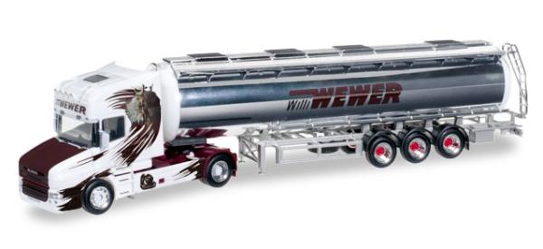 Scania Hauber Chromtank-Sattelzug "Willi Wewer"