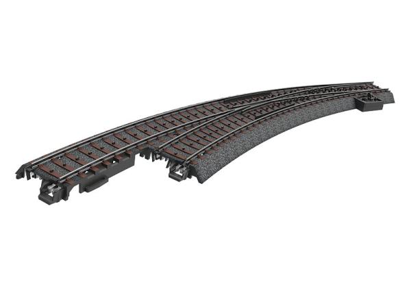 schlanke Bogenweiche links, R3 = 515mm, 30°