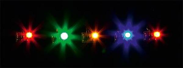5 LED´s, bunt gemischt