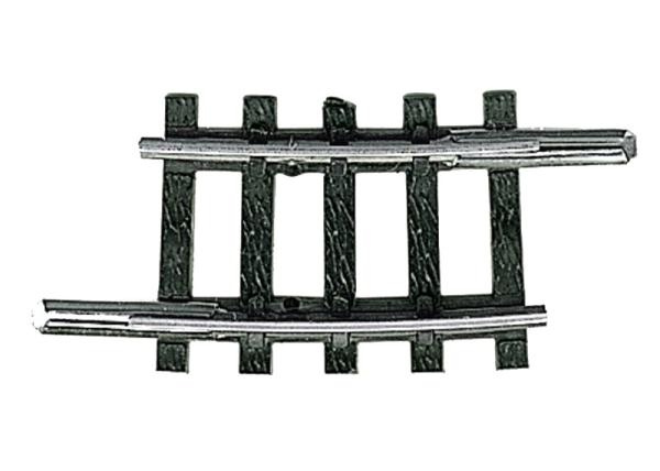 gebogenes Gleis R2=228,2mm 6°