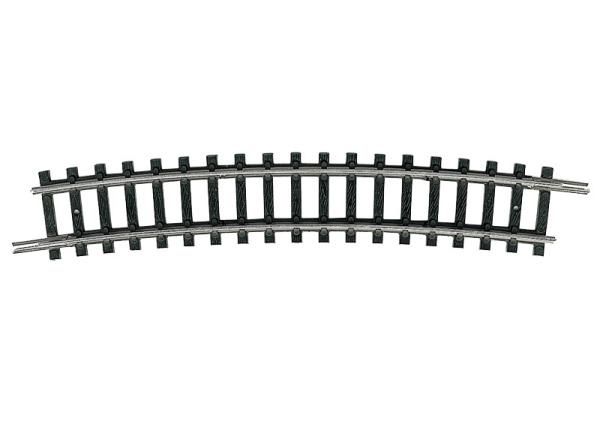 gebogenes Gleis R4=362,6mm 15°