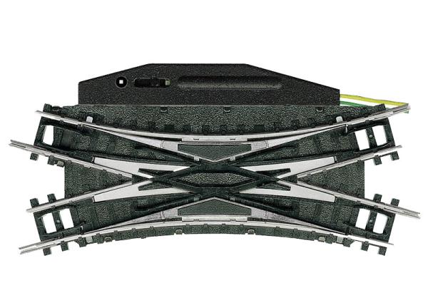 elektr. Doppelkreuzungsweiche