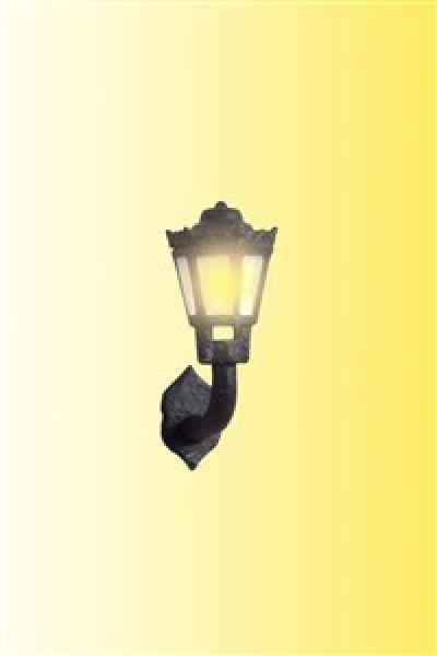 nostalgische Wandlaterne, LED, warmweiß