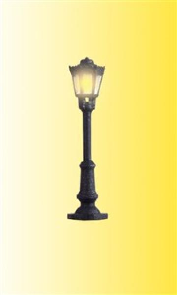 nostalgische Parklaterne, LED, warmweiß
