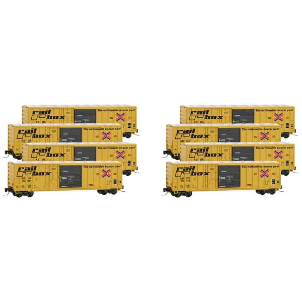 50´ Boxcars - Railbox