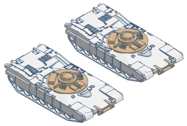 M1 Panther Mine Clearing Vehicle