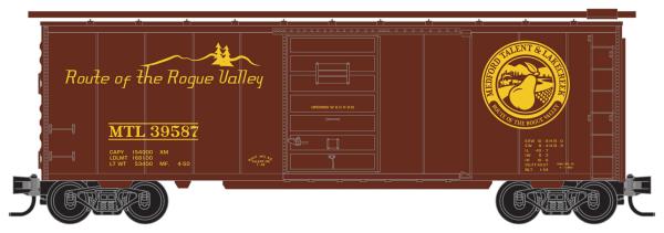 Medford Talent & Lake Creek - 40’ Box Car #39587
