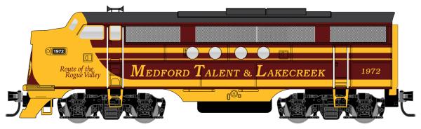 Medford Talent & Lake Creek - FT Locomotive