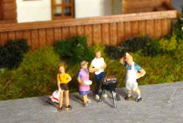 beim Grillen
