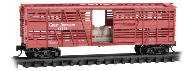 Great Northern #55274 with Sheep Load