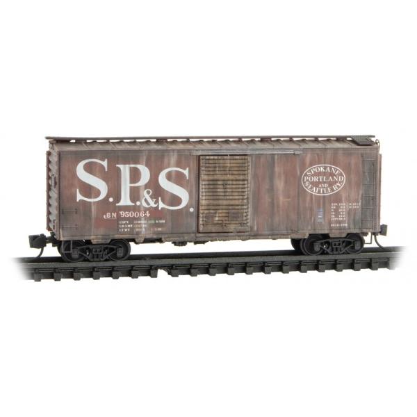 BNSF Family Tree Serie #2 - SP&S weathered