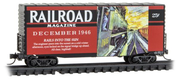 Years gone by Serie Car #10 - Railroad Magazine December 1936 “Rails Into The Sun”