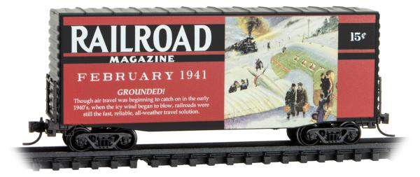 Years gone by Serie Car #12 - Railroad Magazine February 1941 “Grounded!”