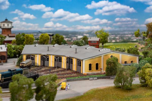 Ringlokschuppen "Freilassing", 5-ständig
