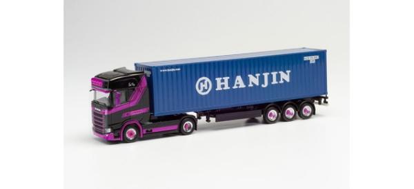 Scania CS 20 HD 40 ft. HC Container-Sattelzug „Hart/Hanjin“