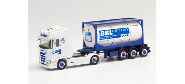 Scania CS 20 HD Tankcontainer-Sattelzug „BBLogistics“
