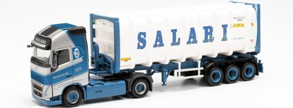 Volvo FH Gl. 2020 30-ft.-Bulkcontainer-Sattelzug „Salari"