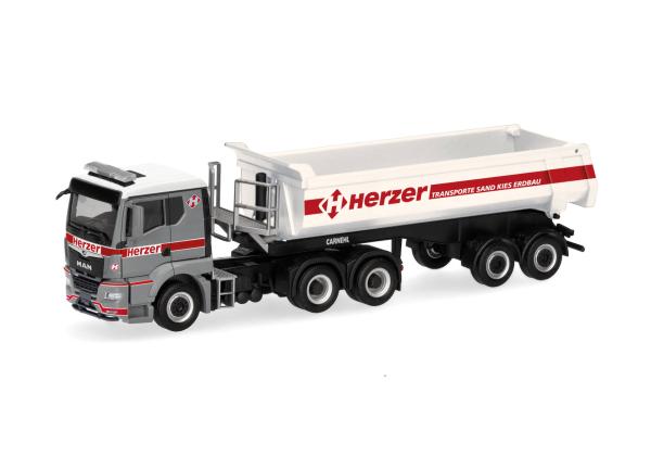 MAN TGS TN Kipp-Sattelzug "Herzer"