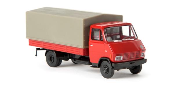 Steyr 590 Pritsche/Plane, rot