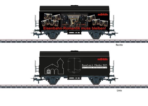Sonderwagen "Eisenbahn-Romantik muss bleiben!"