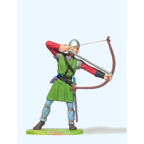 Bogenschütze, nach unten schießend