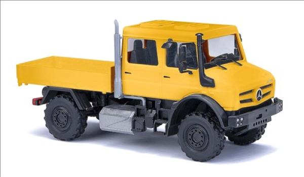 Mercedes-Benz Unimog U5023 Doppelkabine, gelb