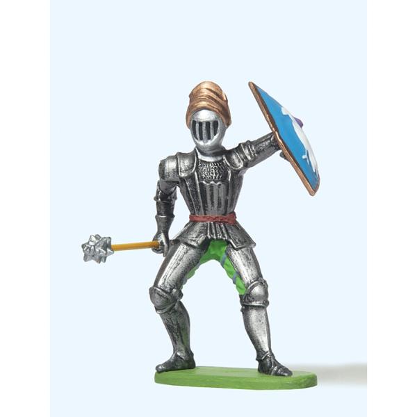 Ritter mit Morgenstern, abwehrend