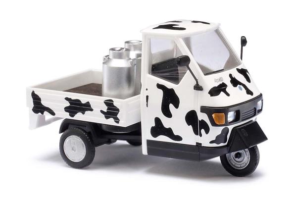 Piaggio Ape 50 mit Milchkannen, 1:43