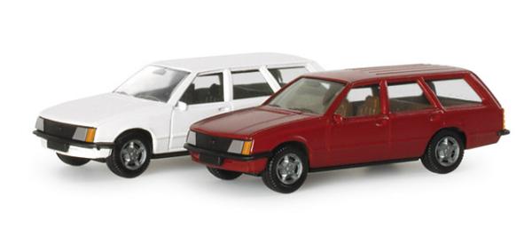 Opel Rekord Caravan, weiß