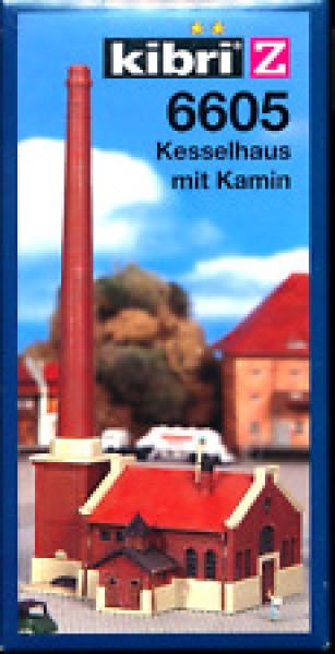 Kesselhaus mit Kamin