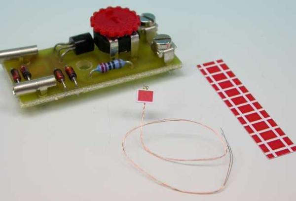 Schutzhaltsignal beleuchtet, Bausatz