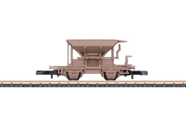 Schotterwagen in Echtbronze