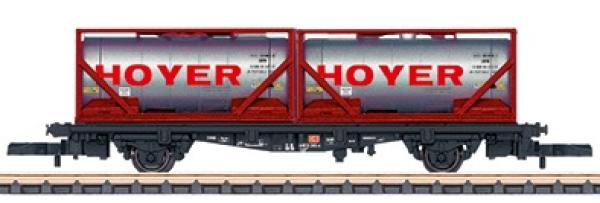 Behältertragwagen Lgjs 598 "Hoyer"