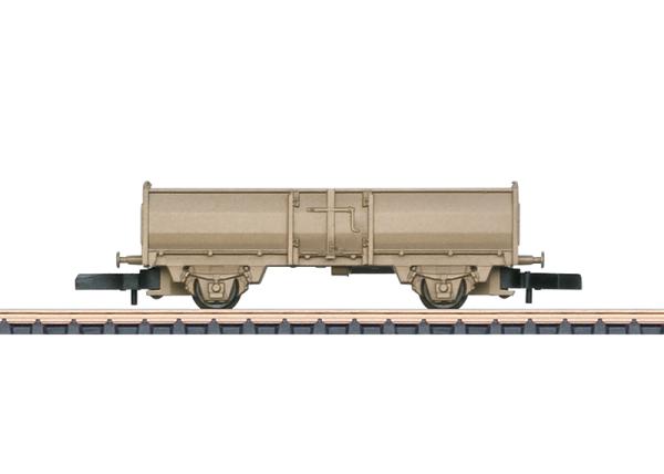 offener Güterwagen Omm 52 in Echtbronze
