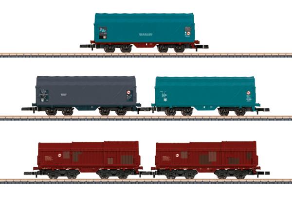 Güterwagen-Set, SNCB, 5-tlg., Ep.VI