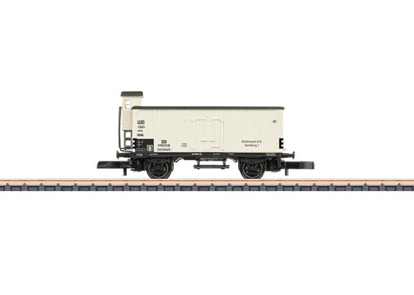 Kühlwagen mit Bremserhaus, DB, Ep.III