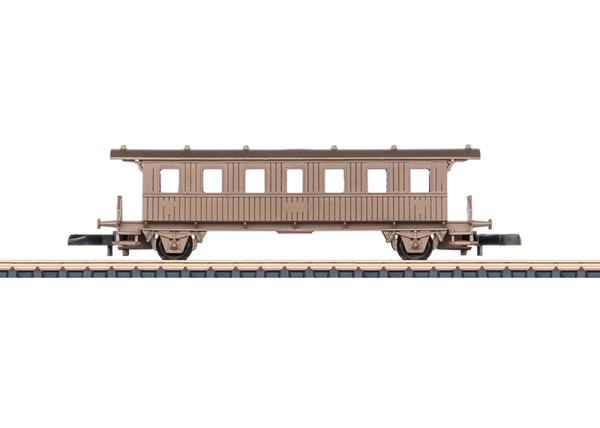 2-achsiger Plattformwagen in Echtbronze