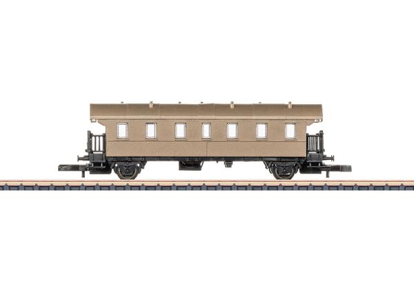 2-achs Personenwagen mit Echtbronze-Aufbau