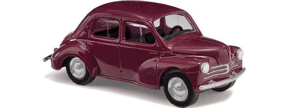 Renault 4CV, bordeauxrot